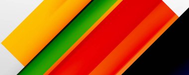 Gölge çizgileri, modern formlar, dikdörtgenler, kareler ve akışkan eğimlere sahip geometrik soyut arkaplanlar. Parlak renkli çizgiler serin arkaplanlar