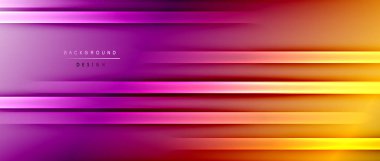 Parlak neon çizgileri soyut arkaplan