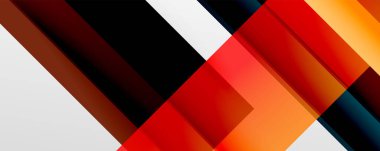 Gölge çizgileri, modern formlar, dikdörtgenler, kareler ve akışkan eğimlere sahip geometrik soyut arkaplanlar. Parlak renkli çizgiler serin arkaplanlar