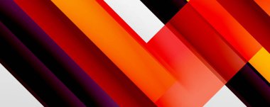 Gölge çizgileri, modern formlar, dikdörtgenler, kareler ve akışkan eğimlere sahip geometrik soyut arkaplanlar. Parlak renkli çizgiler serin arkaplanlar