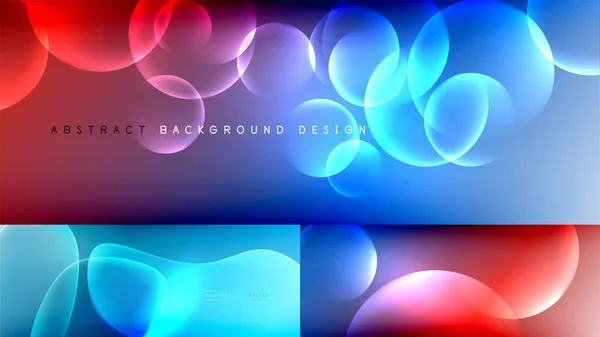 Minimalistic designs, creative concepts, vector geometric abstract background set — Stock Vector