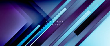 Sıvı renk eğiminde dinamik çizgiler. Metnin, logonuz veya grafikleriniz için modaylı geometrik soyut arkaplan