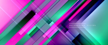 Sıvı renk eğiminde dinamik çizgiler. Metnin, logonuz veya grafikleriniz için modaylı geometrik soyut arkaplan