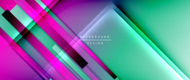 Sıvı renk eğiminde dinamik çizgiler. Metnin, logonuz veya grafikleriniz için modaylı geometrik soyut arkaplan