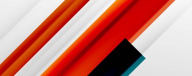 Gölge çizgileri, modern formlar, dikdörtgenler, kareler ve akışkan eğimlere sahip geometrik soyut arkaplanlar. Parlak renkli çizgiler serin arkaplanlar