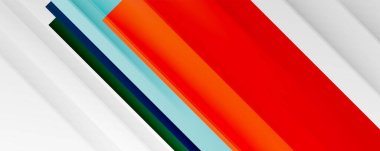 Gölge çizgileri, modern formlar, dikdörtgenler, kareler ve akışkan eğimlere sahip geometrik soyut arkaplanlar. Parlak renkli çizgiler serin arkaplanlar