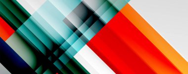 Gölge çizgileri, modern formlar, dikdörtgenler, kareler ve akışkan eğimlere sahip geometrik soyut arkaplanlar. Parlak renkli çizgiler serin arkaplanlar