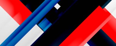 Gölge çizgileri, modern formlar, dikdörtgenler, kareler ve akışkan eğimlere sahip geometrik soyut arkaplanlar. Parlak renkli çizgiler serin arkaplanlar