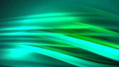 Akışkan dalga çizgileri arka plan. İş veya teknoloji sunumu, İnternet posteri veya web broşürü kapağı, duvar kağıdı için modaya uygun soyut düzen şablonu