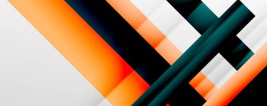 Gölge çizgileri, modern formlar, dikdörtgenler, kareler ve akışkan eğimlere sahip geometrik soyut arkaplanlar. Parlak renkli çizgiler serin arkaplanlar