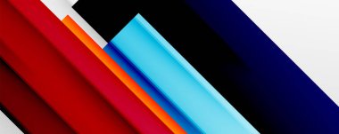 Gölge çizgileri, modern formlar, dikdörtgenler, kareler ve akışkan eğimlere sahip geometrik soyut arkaplanlar. Parlak renkli çizgiler serin arkaplanlar