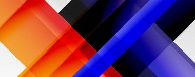 Gölge çizgileri, modern formlar, dikdörtgenler, kareler ve akışkan eğimlere sahip geometrik soyut arkaplanlar. Parlak renkli çizgiler serin arkaplanlar