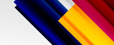 Gölge çizgileri, modern formlar, dikdörtgenler, kareler ve akışkan eğimlere sahip geometrik soyut arkaplanlar. Parlak renkli çizgiler serin arkaplanlar