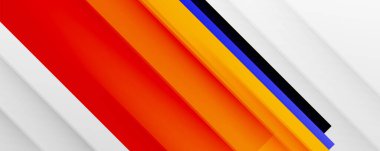 Gölge çizgileri, modern formlar, dikdörtgenler, kareler ve akışkan eğimlere sahip geometrik soyut arkaplanlar. Parlak renkli çizgiler serin arkaplanlar