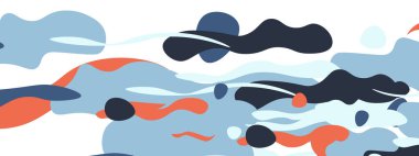 Moda sıvı biçimi, soyut tasarım şekilleri, pankartlar, broşürler, posterler, web iniş sayfaları, kapaklar veya pankartlar için dinamik vektör arkaplanı