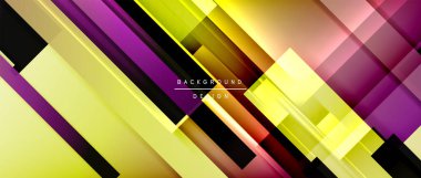 Sıvı renk eğiminde dinamik çizgiler. Metnin, logonuz veya grafikleriniz için modaylı geometrik soyut arkaplan