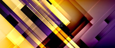 Sıvı renk eğiminde dinamik çizgiler. Metnin, logonuz veya grafikleriniz için modaylı geometrik soyut arkaplan