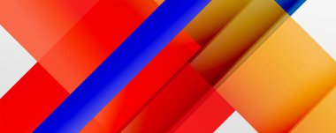 Gölge çizgileri, modern formlar, dikdörtgenler, kareler ve akışkan eğimlere sahip geometrik soyut arkaplanlar. Parlak renkli çizgiler serin arkaplanlar