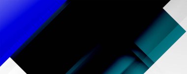 Gölge çizgileri, modern formlar, dikdörtgenler, kareler ve akışkan eğimlere sahip geometrik soyut arkaplanlar. Parlak renkli çizgiler serin arkaplanlar