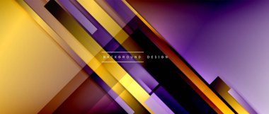 Sıvı renk eğiminde dinamik çizgiler. Metnin, logonuz veya grafikleriniz için modaylı geometrik soyut arkaplan