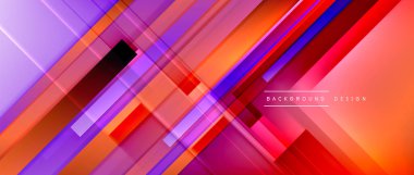 Sıvı renk eğiminde dinamik çizgiler. Metnin, logonuz veya grafikleriniz için modaylı geometrik soyut arkaplan