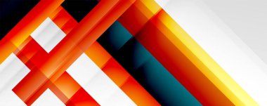 Gölge çizgileri, modern formlar, dikdörtgenler, kareler ve akışkan eğimlere sahip geometrik soyut arkaplanlar. Parlak renkli çizgiler serin arkaplanlar