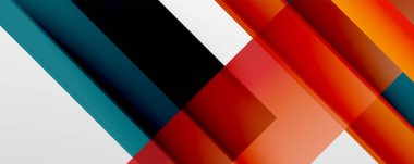 Gölge çizgileri, modern formlar, dikdörtgenler, kareler ve akışkan eğimlere sahip geometrik soyut arkaplanlar. Parlak renkli çizgiler serin arkaplanlar