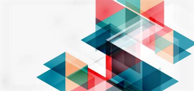 Geometrik soyut arkaplan, mozaik üçgen ve altıgen şekiller. İş veya teknoloji sunumu, İnternet posteri veya web broşürü kapağı, duvar kağıdı için modaya uygun soyut düzen şablonu