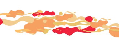 Moda sıvı biçimi, soyut tasarım şekilleri, pankartlar, broşürler, posterler, web iniş sayfaları, kapaklar veya pankartlar için dinamik vektör arkaplanı