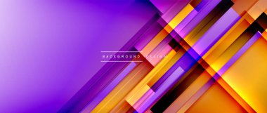 Sıvı renk eğiminde dinamik çizgiler. Metnin, logonuz veya grafikleriniz için modaylı geometrik soyut arkaplan