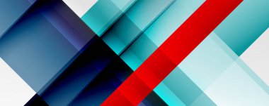 Gölge çizgileri, modern formlar, dikdörtgenler, kareler ve akışkan eğimlere sahip geometrik soyut arkaplanlar. Parlak renkli çizgiler serin arkaplanlar