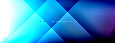 Vektör soyut arkaplan - gölgeler ve ışık efektleri ile sıvı gradyanı üzerinde daire ve çapraz çapraz. Metin için tekno ya da ticari parlak tasarım şablonları