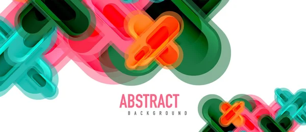 Moderne Vektor-Glas-Kreuzform abstrakte Technologie Hintergrund für Cover, Plakat, Poster, Banner oder Flyer — Stockvektor