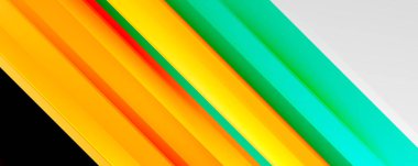 Gölge çizgileri, modern formlar, dikdörtgenler, kareler ve akışkan eğimlere sahip geometrik soyut arkaplanlar. Parlak renkli çizgiler serin arkaplanlar