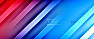 Parlak neon çizgileri soyut arkaplan