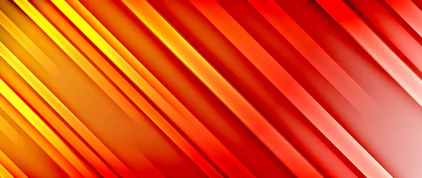 Linhas de néon gradiente brilhante fundo abstrato — Vetor de Stock
