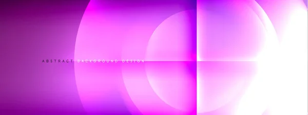 Векторный абстрактный фон - круг и крест на градиенте жидкости с тенями и световыми эффектами. Шаблоны: Техно или бизнес-дизайн для текста — стоковый вектор
