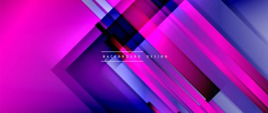 Sıvı renk eğiminde dinamik çizgiler. Metnin, logonuz veya grafikleriniz için modaylı geometrik soyut arkaplan