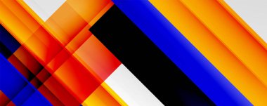 Gölge çizgileri, modern formlar, dikdörtgenler, kareler ve akışkan eğimlere sahip geometrik soyut arkaplanlar. Parlak renkli çizgiler serin arkaplanlar