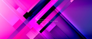 Sıvı renk eğiminde dinamik çizgiler. Metnin, logonuz veya grafikleriniz için modaylı geometrik soyut arkaplan