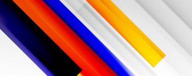 Gölge çizgileri, modern formlar, dikdörtgenler, kareler ve akışkan eğimlere sahip geometrik soyut arkaplanlar. Parlak renkli çizgiler serin arkaplanlar