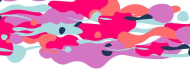 Moda sıvı biçimi, soyut tasarım şekilleri, pankartlar, broşürler, posterler, web iniş sayfaları, kapaklar veya pankartlar için dinamik vektör arkaplanı