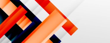 Gölge çizgileri, modern formlar, dikdörtgenler, kareler ve akışkan eğimlere sahip geometrik soyut arkaplanlar. Parlak renkli çizgiler serin arkaplanlar