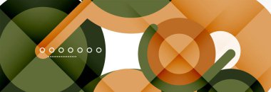 Kapaklar, afişler, el ilanları ve posterler ve diğer şablonlar için çemberler ve çizgiler soyut arkaplan