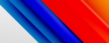 Gölge çizgileri, modern formlar, dikdörtgenler, kareler ve akışkan eğimlere sahip geometrik soyut arkaplanlar. Parlak renkli çizgiler serin arkaplanlar