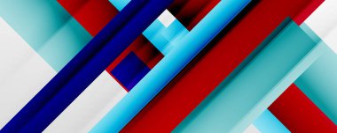 Gölge çizgileri, modern formlar, dikdörtgenler, kareler ve akışkan eğimlere sahip geometrik soyut arkaplanlar. Parlak renkli çizgiler serin arkaplanlar