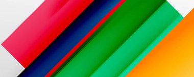 Gölge çizgileri, modern formlar, dikdörtgenler, kareler ve akışkan eğimlere sahip geometrik soyut arkaplanlar. Parlak renkli çizgiler serin arkaplanlar