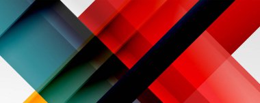 Gölge çizgileri, modern formlar, dikdörtgenler, kareler ve akışkan eğimlere sahip geometrik soyut arkaplanlar. Parlak renkli çizgiler serin arkaplanlar