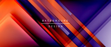 Sıvı renk eğiminde dinamik çizgiler. Metnin, logonuz veya grafikleriniz için modaylı geometrik soyut arkaplan