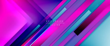 Sıvı renk eğiminde dinamik çizgiler. Metnin, logonuz veya grafikleriniz için modaylı geometrik soyut arkaplan